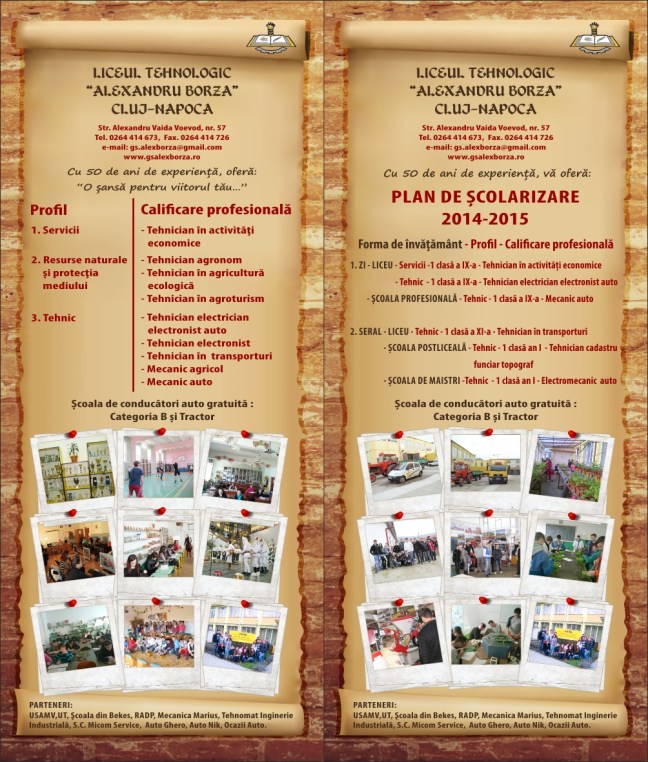 plan de scolarizare-2014-2015